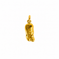 23kt Natural Gold Nugget Pendant