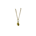 23kt Natural Gold Nugget Mounted Pendant