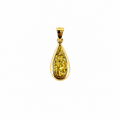 14kt Gold Teardrop Shape Pendant