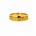 14kt Ladie's Ring - 23kt Natural Gold Nugget - Q.5